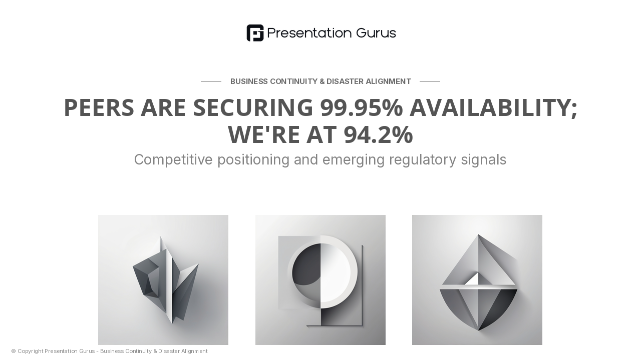 Competitive & Regulatory Reality