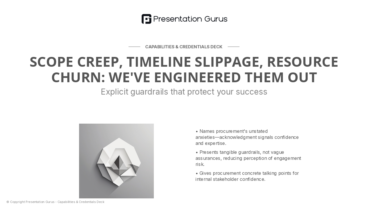 Risk Mitigation & Delivery Guarantees