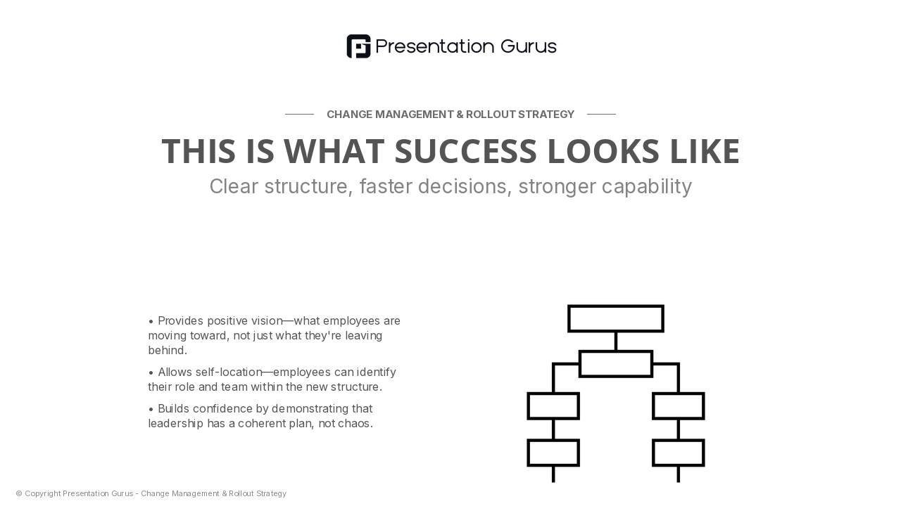 Our Future Organizational Model