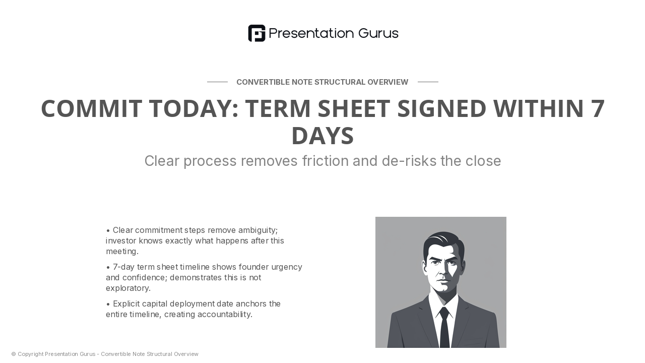 Next Steps & Investor Commitment