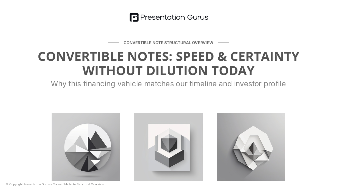 Why Convertible Notes? Mechanics & Rationale