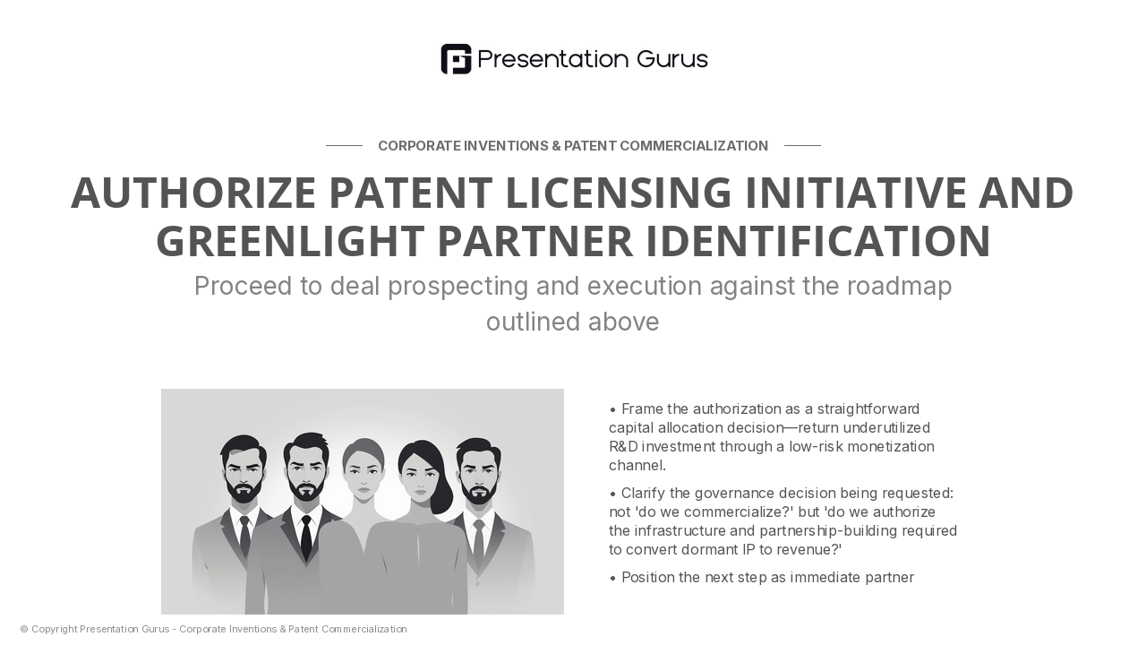 Authorization & Next Steps