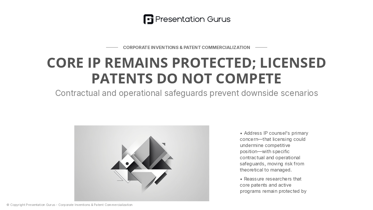 Risk Mitigation & IP Protection