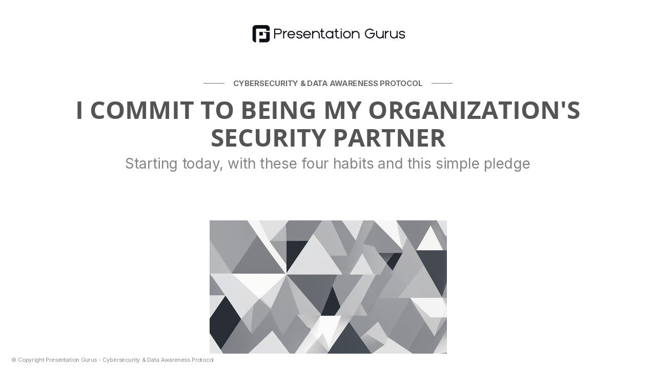 Your Commitment: Building a Security-First Mindset