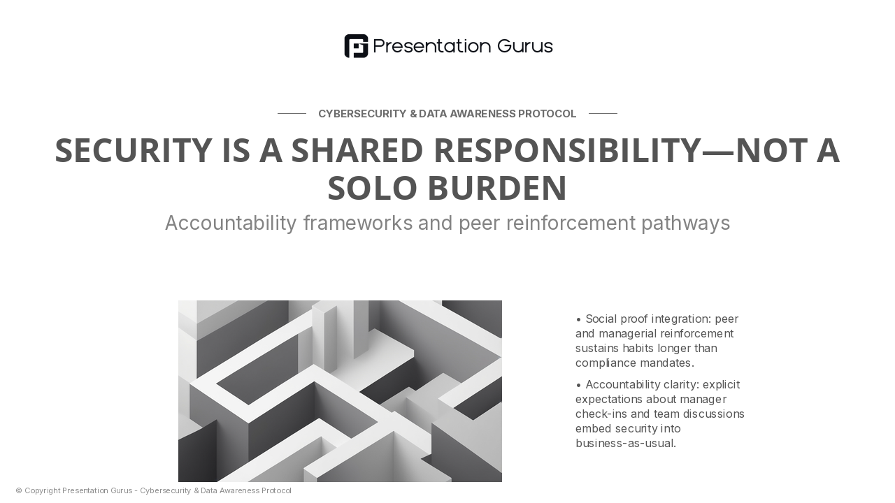 Sustainable Behavior Change: Accountability & Culture