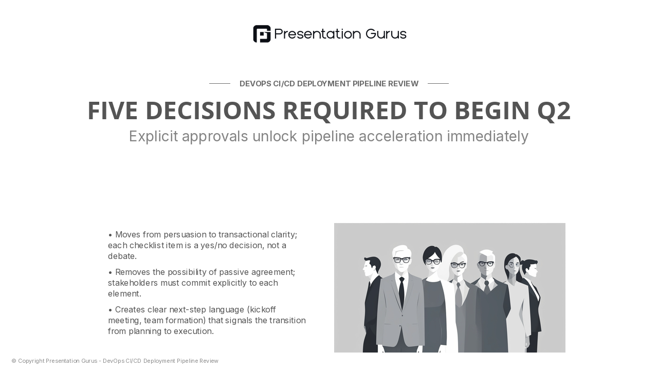 Approval Checklist & Next Steps
