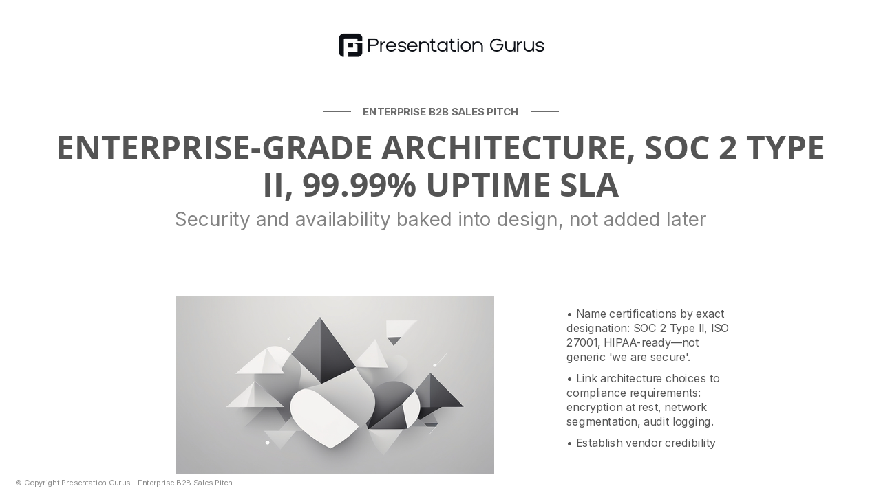 Technical Architecture & Security Posture