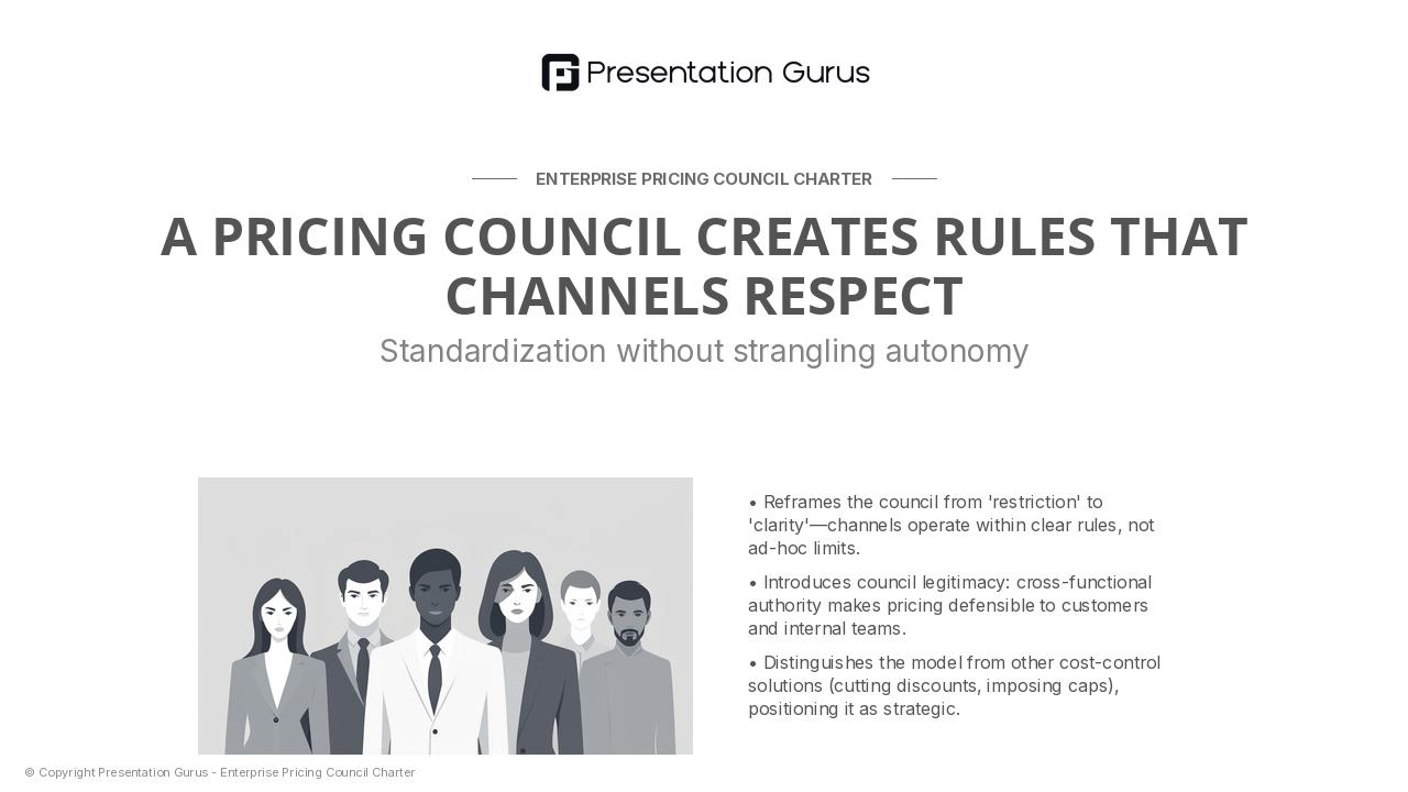 What a Centralized Council Model Solves