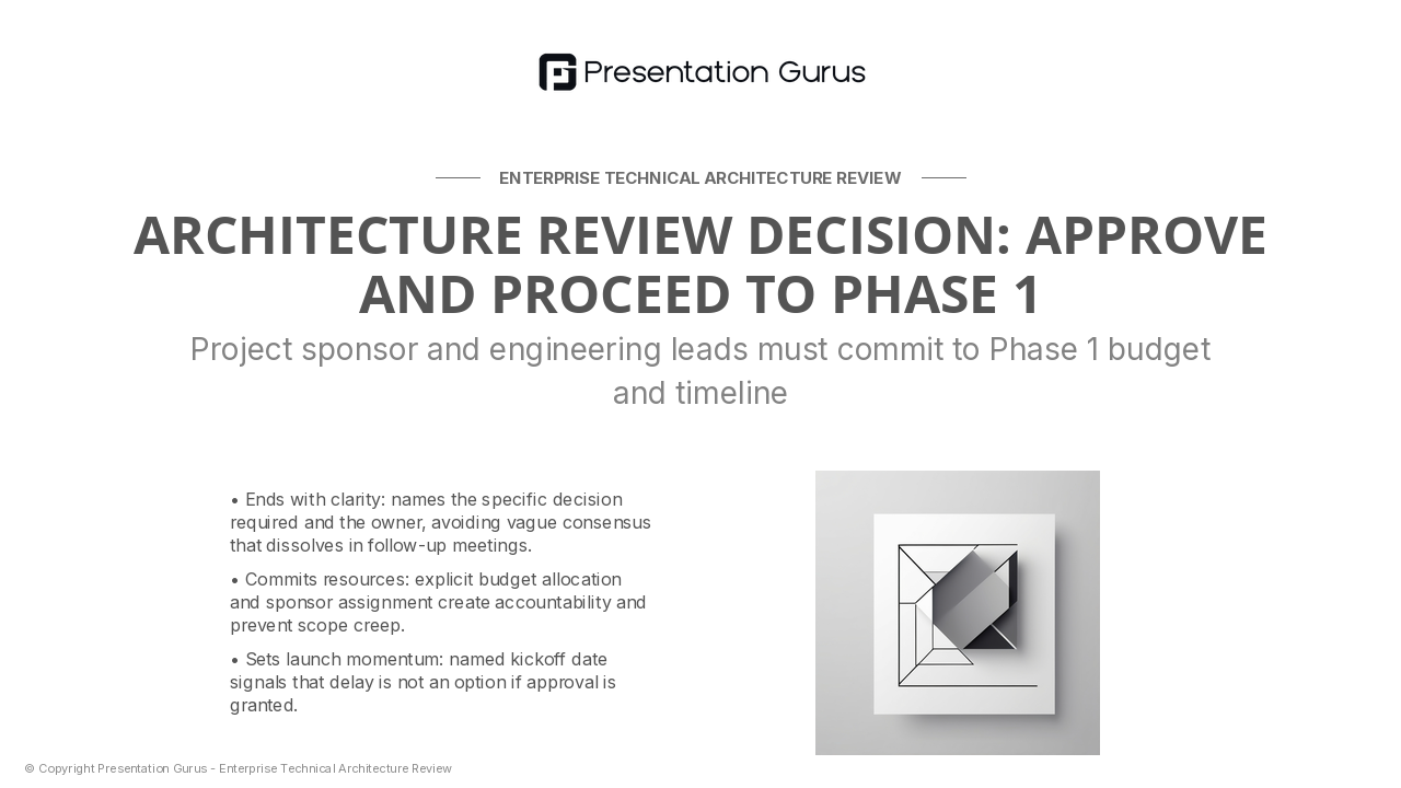 Decision Gate & Next Steps