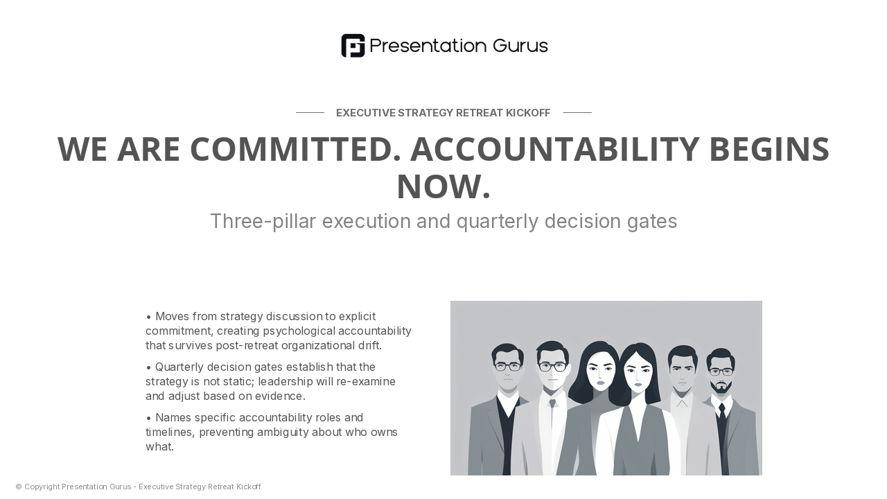 Commitment & Next Steps