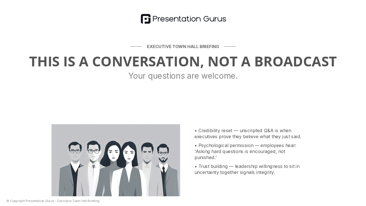 Let's Talk: Your Questions Matter