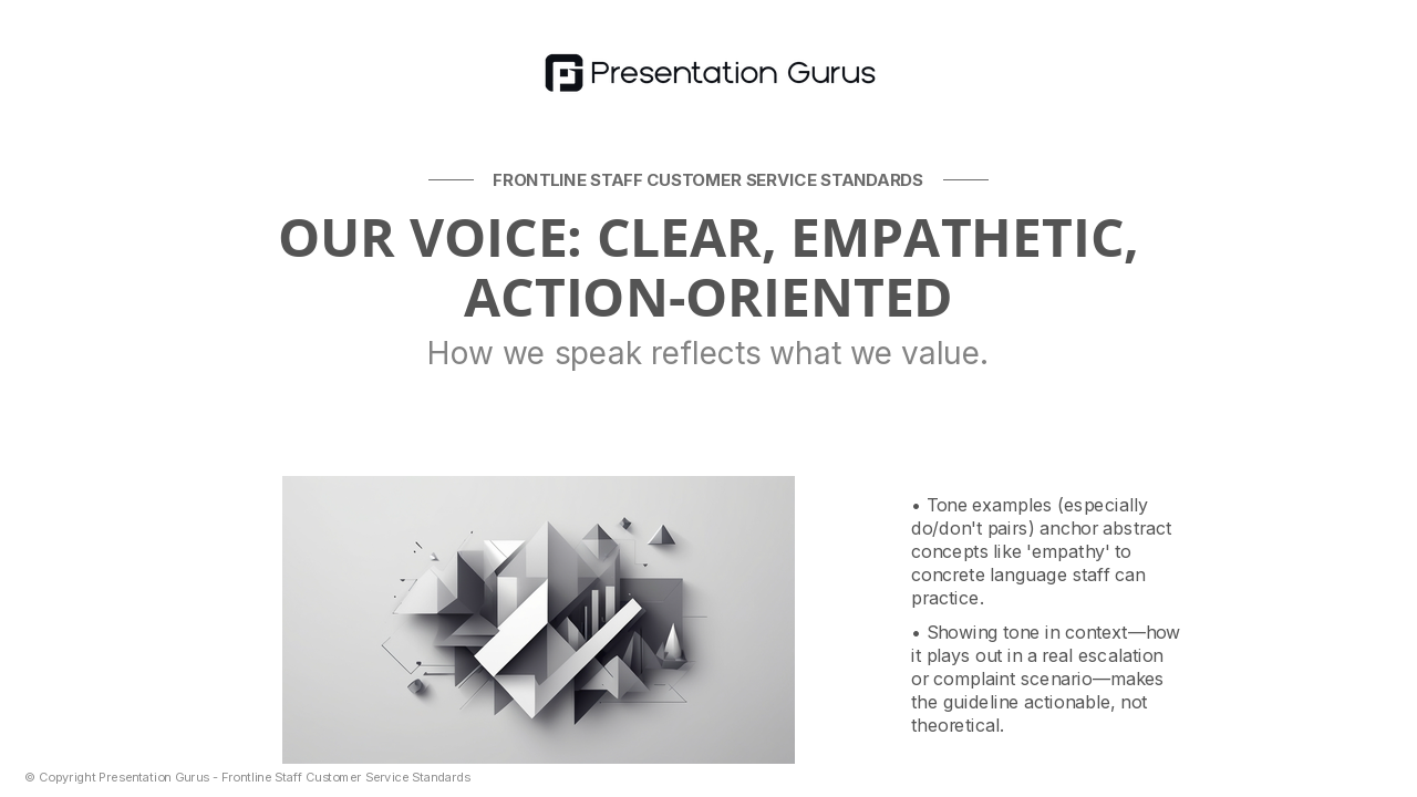 Voice & Tone Guidelines