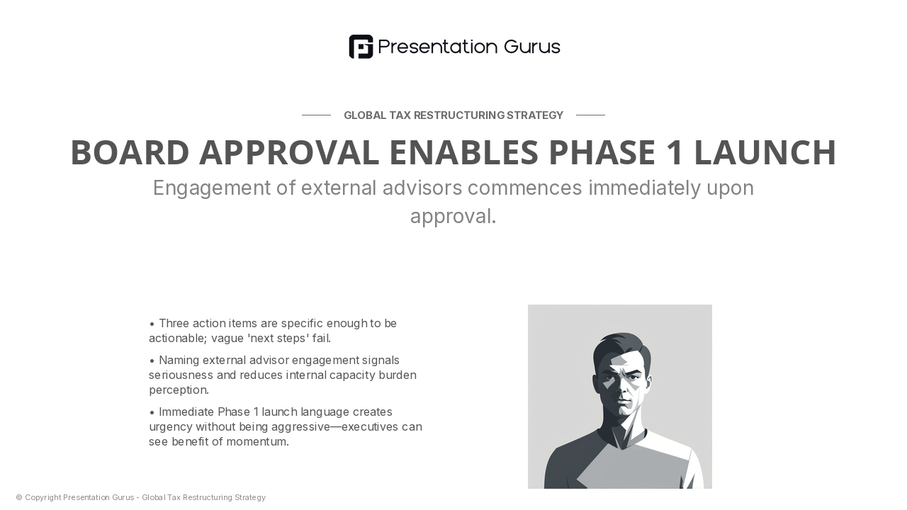 Approval & Next Steps