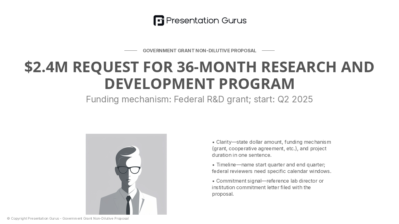 Funding Request & Next Steps