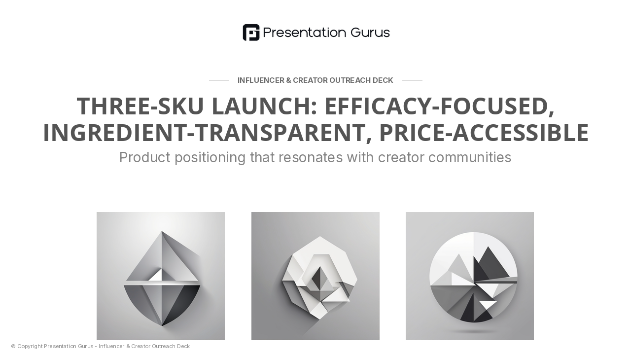 Product Line Overview & Creative Brief
