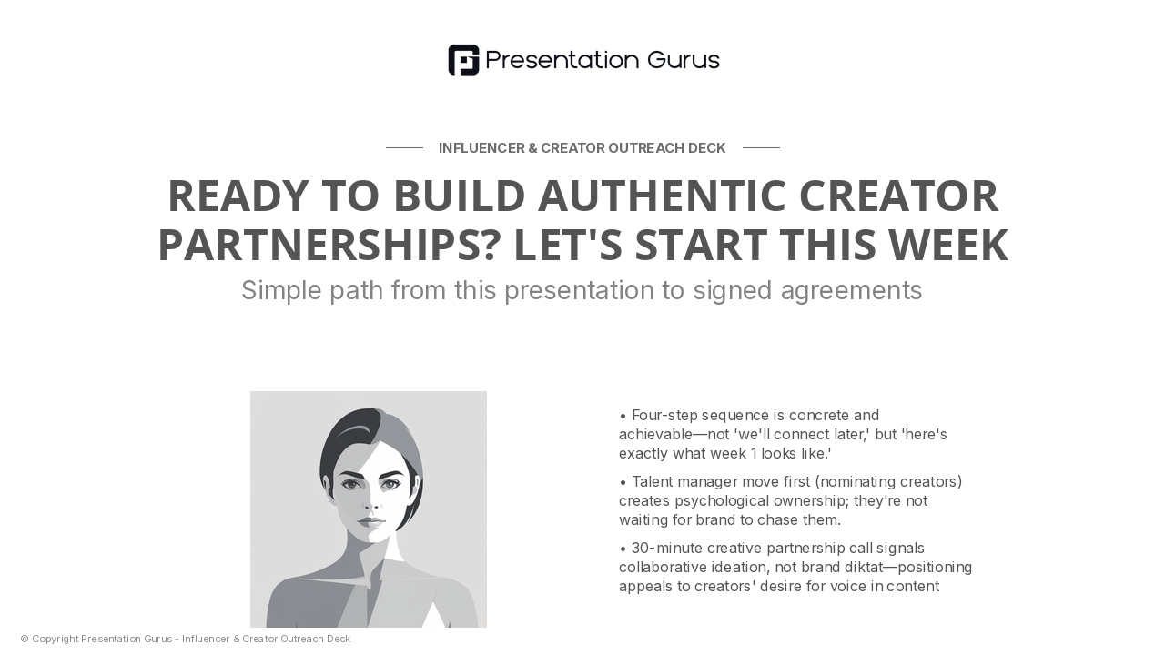 Next Steps & Creator Commitment