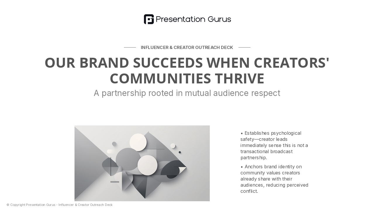 Brand Mission & Creator Community