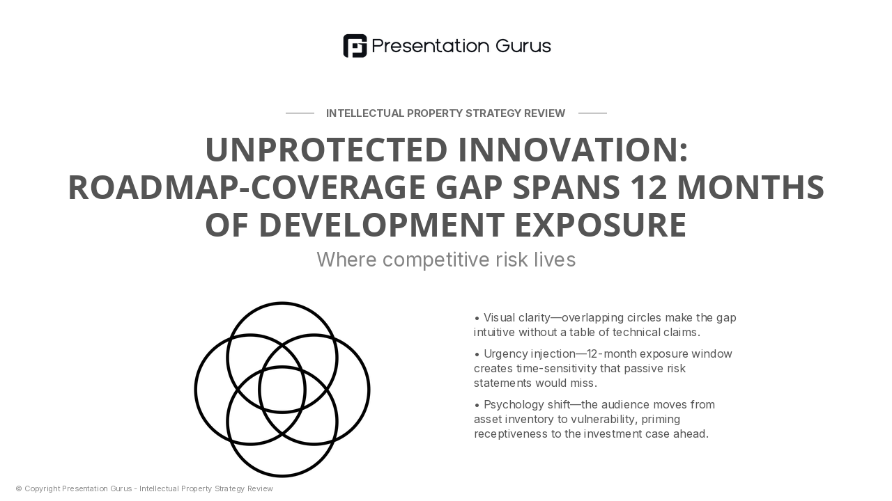 Current IP Gaps & Vulnerability Assessment