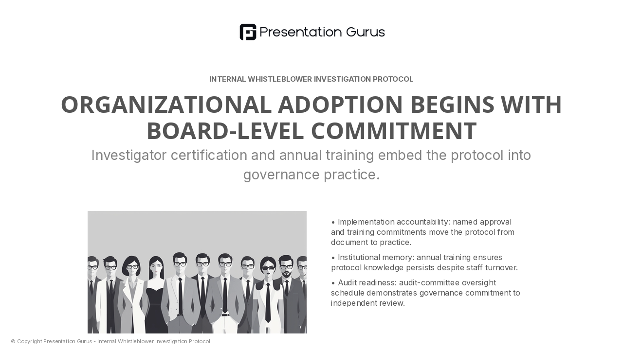Organizational Adoption & Training