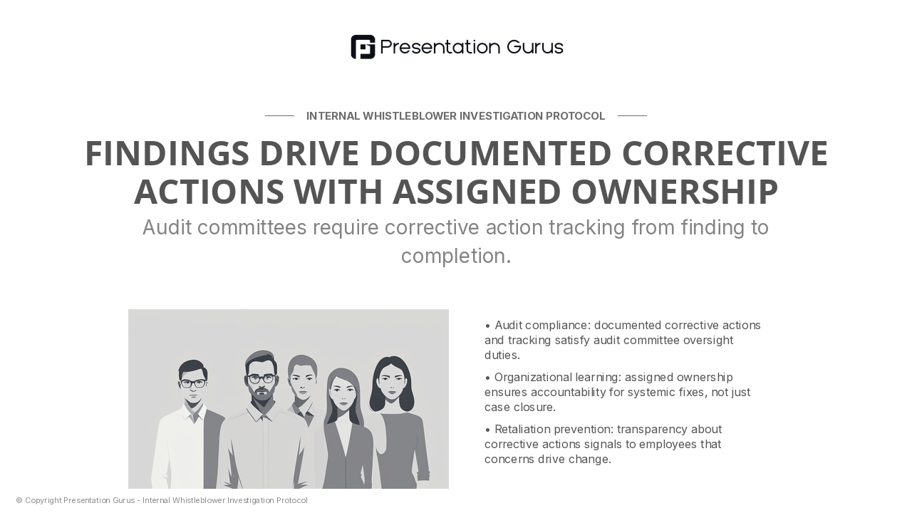 Corrective Actions & Reporting