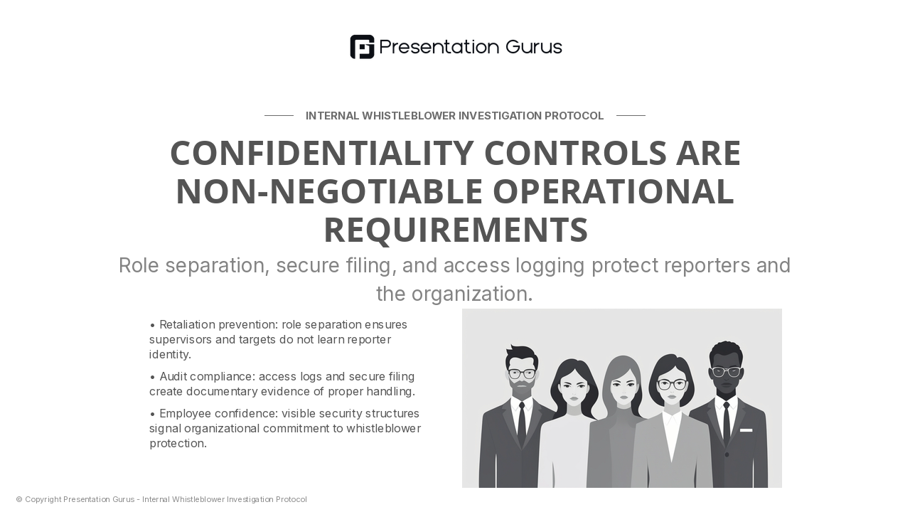 Confidentiality & Security Protocols