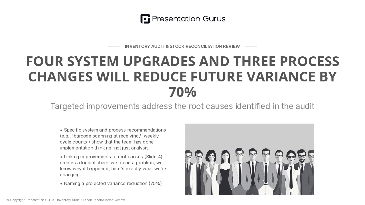 System & Process Improvements Identified