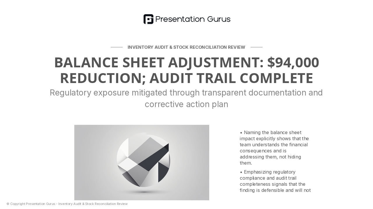Financial Impact & Regulatory Compliance