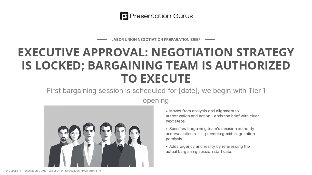 Approval & Next Steps