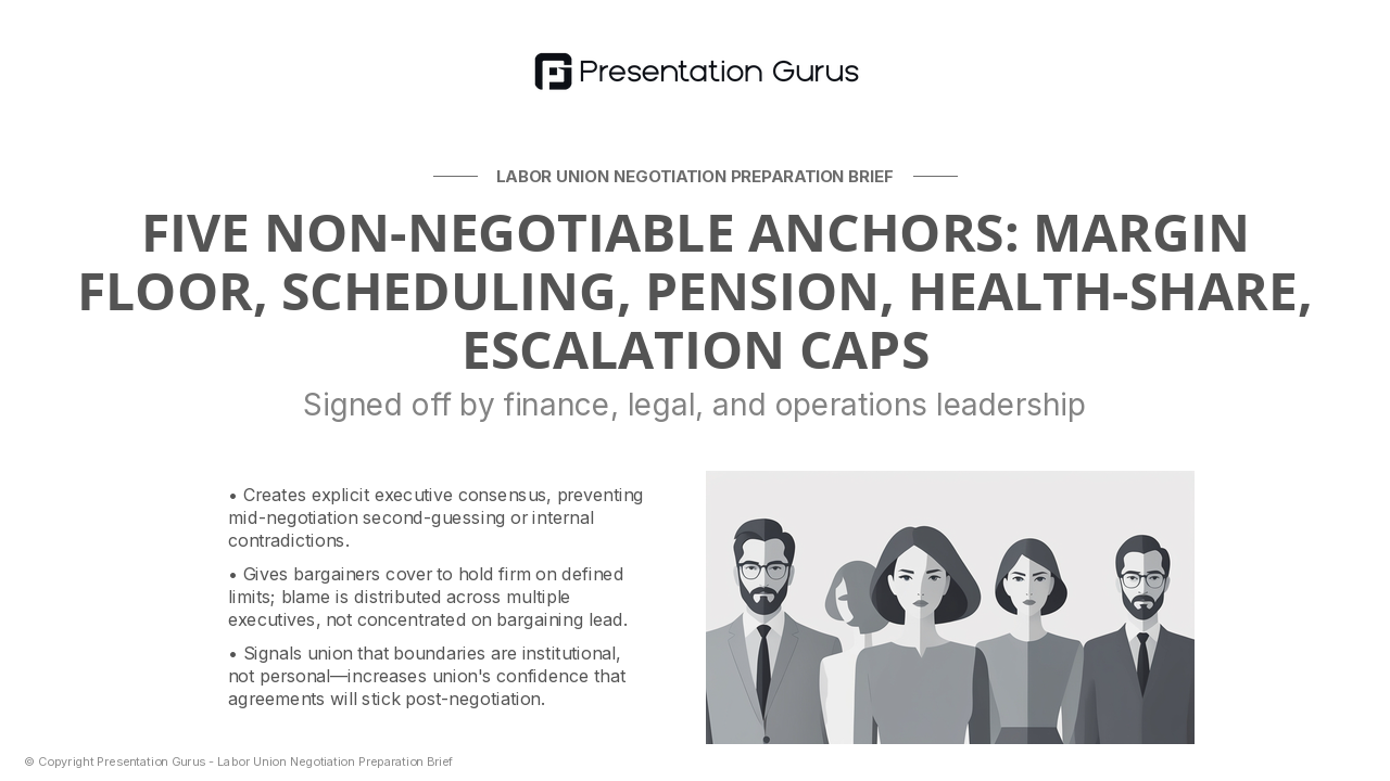 Executive Alignment on Non-Negotiables
