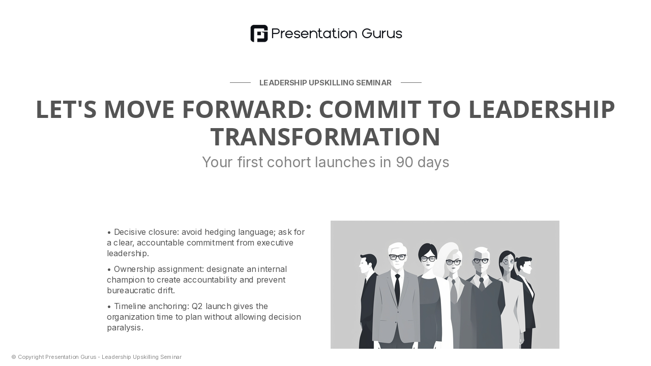Your Commitment to Leadership Excellence