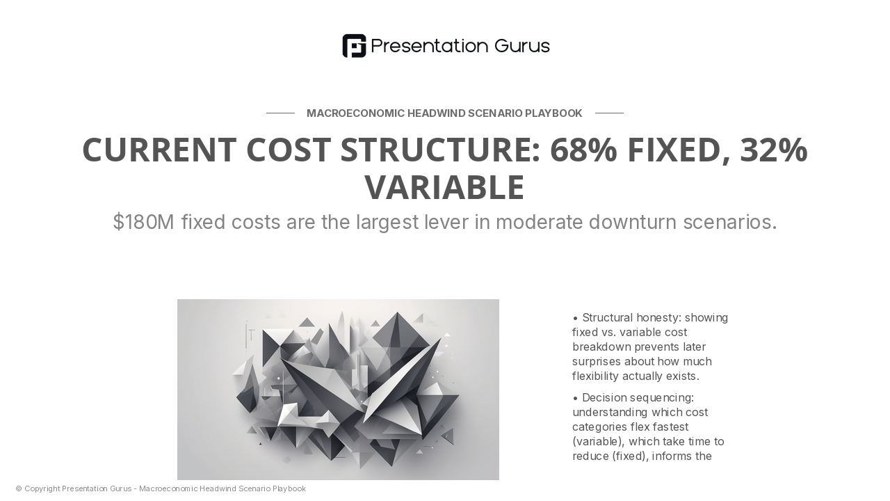Cost Structure Flexibility