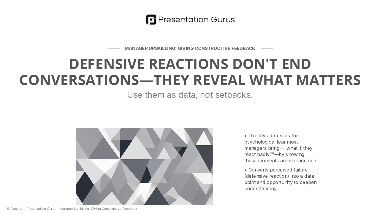 Turning Resistance Into Commitment—Handling Defensive Reactions
