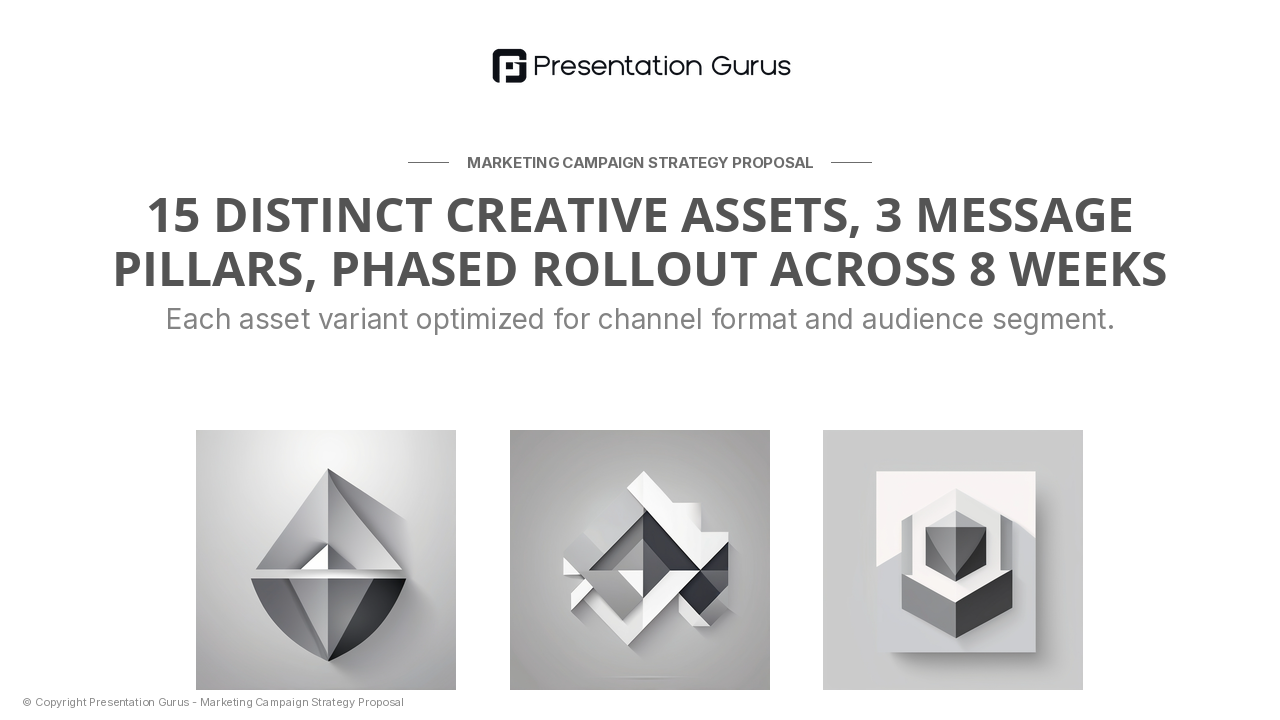 Creative Assets & Campaign Calendar