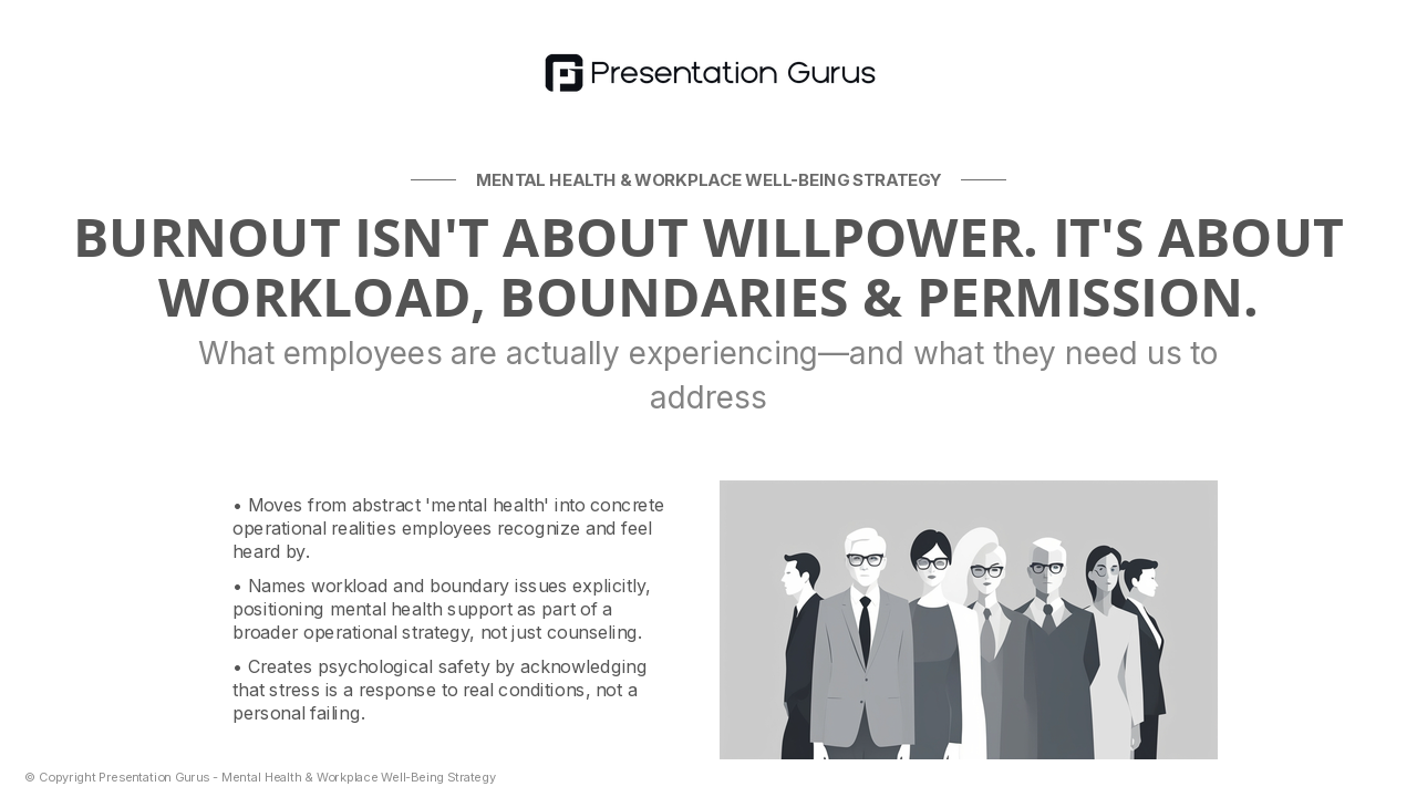 What's Really Driving Burnout