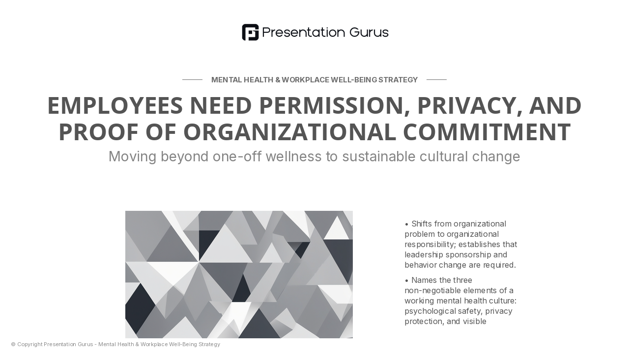 What Employees Need (Beyond Band-Aids)