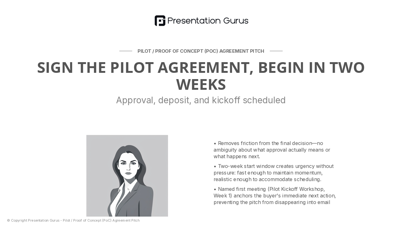 Next Steps & Agreement Terms