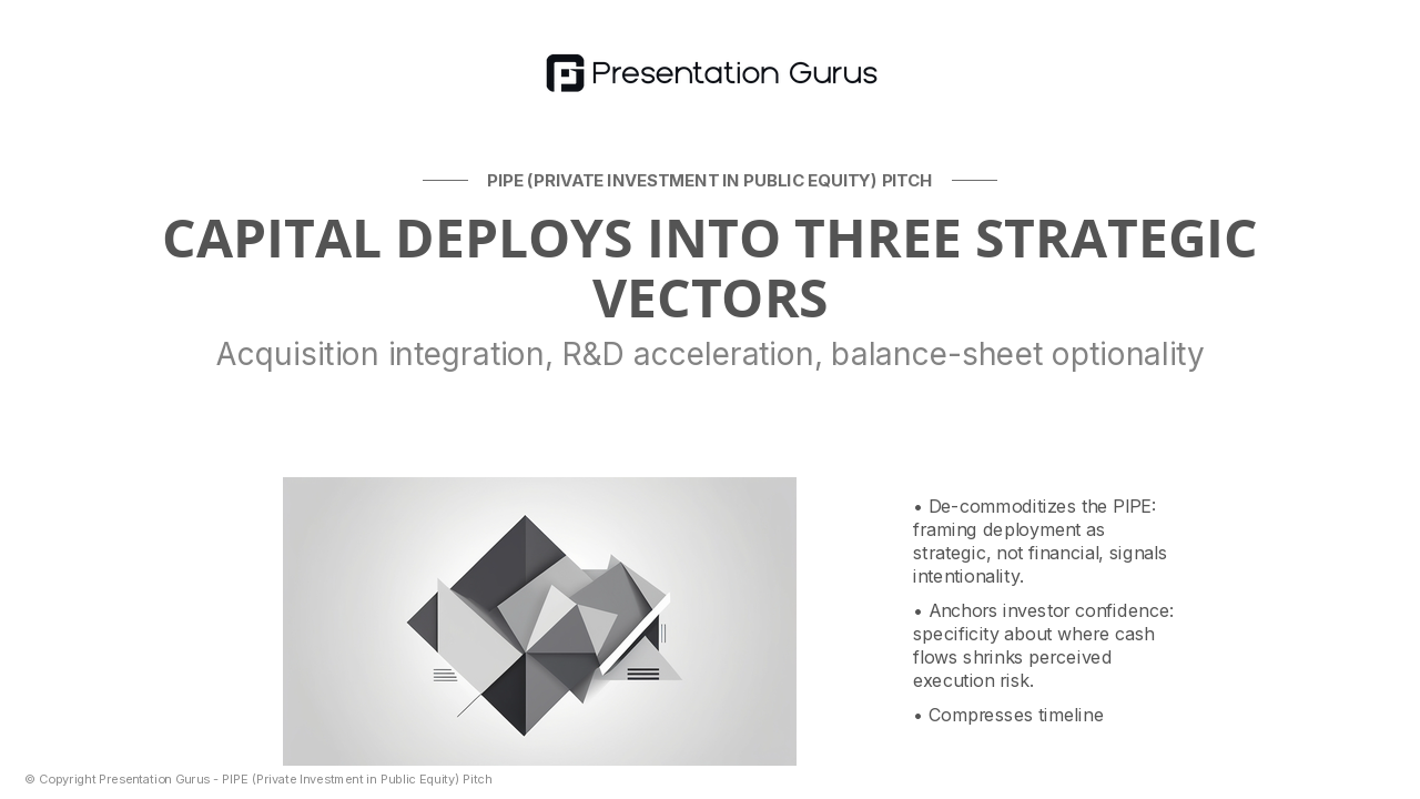Strategic Capital Deployment Plan