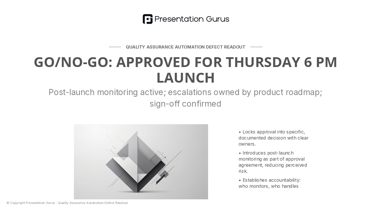 Sprint Sign-Off & Go/No-Go Decision