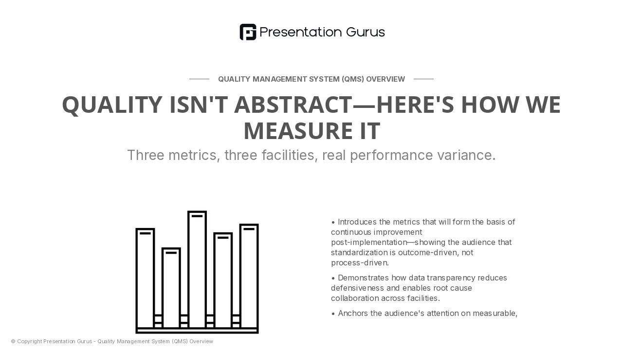 Core Metrics: What Quality Actually Measures