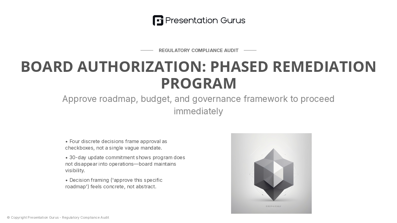 Board Decision & Next Steps