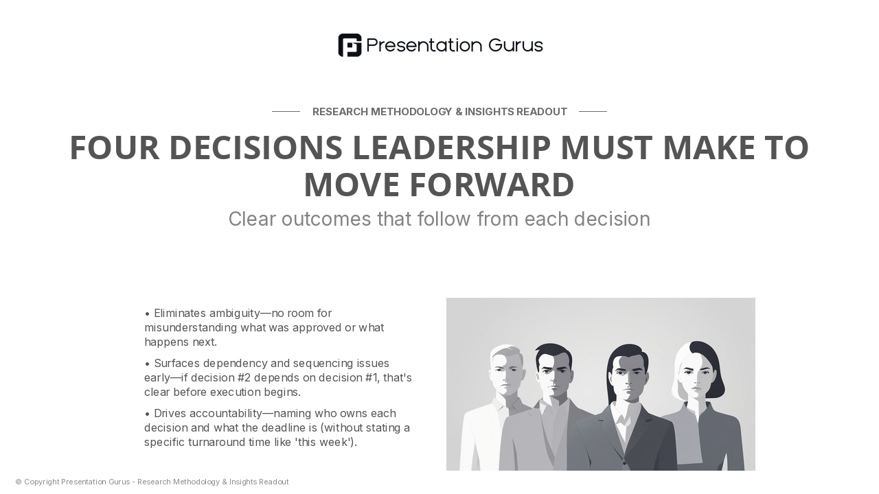 Decision Points & Next Steps