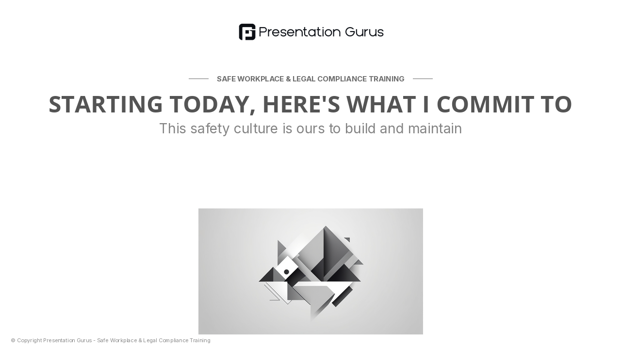 Your Personal Commitment