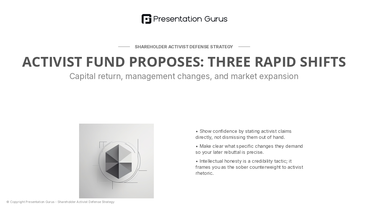 The Activist Proposition