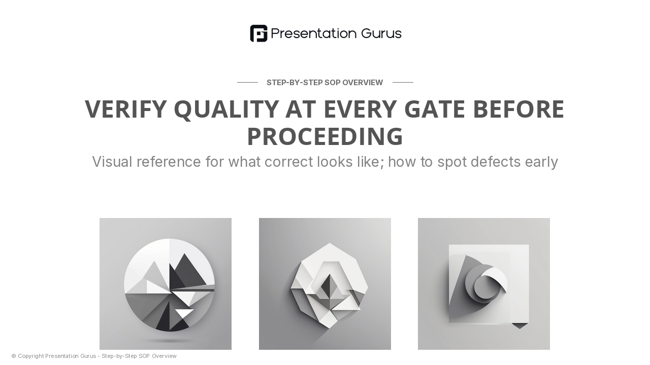 Quality Checkpoints & Verification