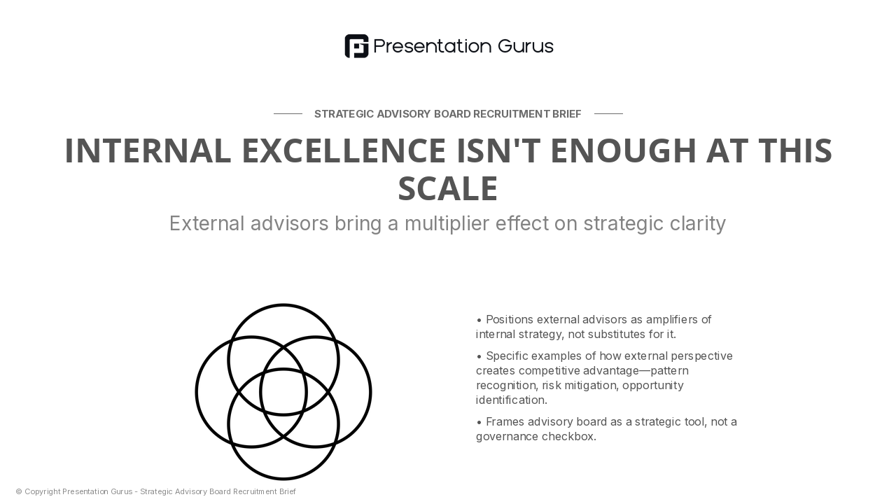 Why External Expertise Matters