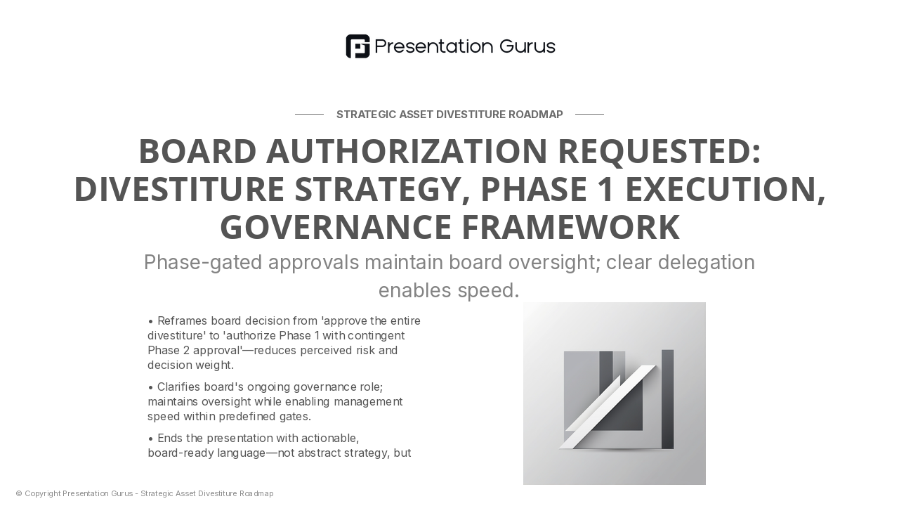 Board Decision Framework