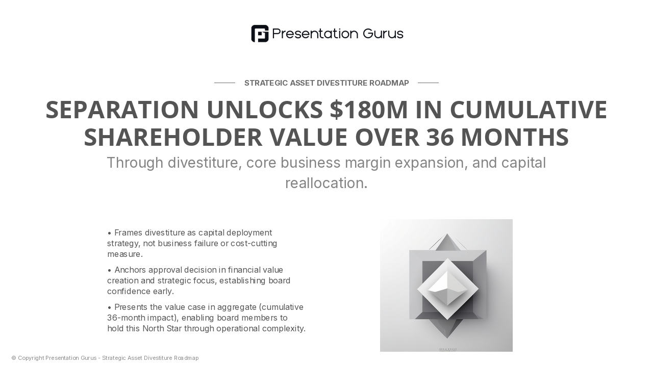 Strategic Rationale & Shareholder Value