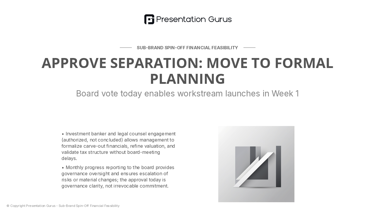 Investment Decision & Next Steps