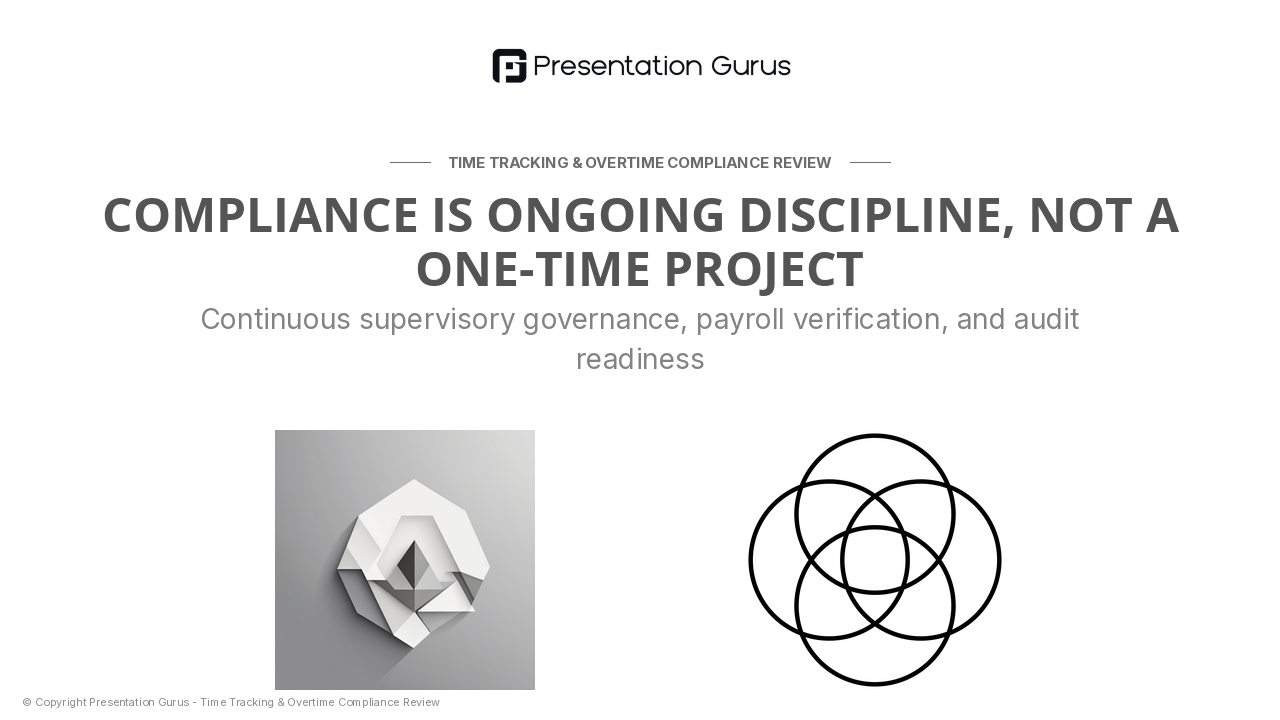 Compliance Assurance Going Forward